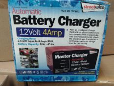 Streetwise Automatic 12Volt 4 amp Master battery charger