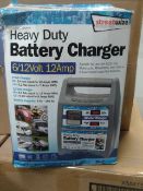 Streetwise Heavy Duty 6/12V 12 Amp Battery charger rrp £ 30