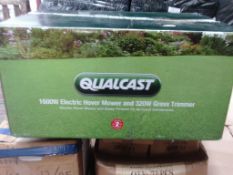 Qualcast 1600 Watt electirc lawn mower & grass trimmer rrp£119