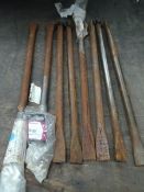 8PCS Roebuck SDS max long chisel breaker 500mm - brand new - warehouse stored discolouring - 25mm