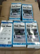 5pcs x streetwise Universal sun visor
