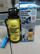 1pc - Streetwise 8 litre power washer - boxed with all attachments - rrp £19.99 each