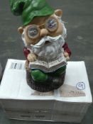 gnome solar  garden decoration