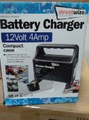 Streetwise 12V 4 Amp Battery charger rrp £ 22
