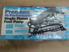 Premium High performance foot pump