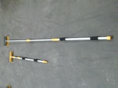 2pcs telescopic cleaning brush