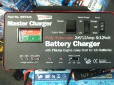 2pcs un Boxed Streetwise 2/6/12/volt , 6/12 Amp Master battery charger rrp £119