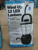 Streetwise 12LED Wind up lantern