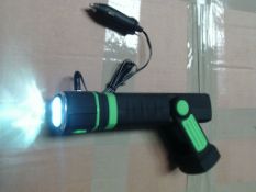 Multi purpose high power LED torch light with 12V charger