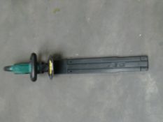 Qualcast cordless hedge trimmer with charger tested working