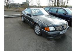 Merc sl500.  1994 Advised mileage 160000 Reg l116 muj 2 door convertible cream leather interior