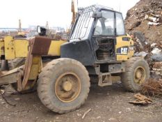 Solid Wheels and Tyres
4 x Michelin x mine tyres with foam filling on cat th360 wheel
