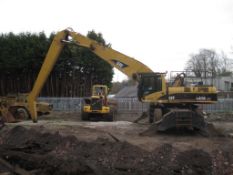 Caterpillar 325C LMH
2005, very good condition, hydraulic raising cab, long reach rehandling arm,