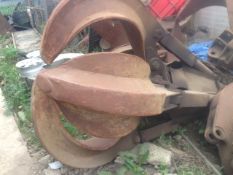 Atlas 800ltr Orange peel 5tyne grab, rotater, spare tynes.