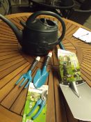 5 piece Garden Tool set brand new
1 x gardena spade
1 x gardena set of secateurs
1 x fork
1 x trowel