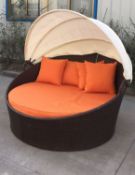 Brand New Stylish all Weather Rattan Day Bed
Multi Brown Rattan
Deep 100mm Mattress
4 x cushions