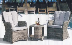 Balmoral Executive Trio Set. The Highest Quality Out Door Rattan Set for an ultimate dining