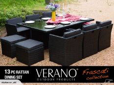 Rattan Furniture Dining Table Set 13pcs - the Frascati Collection
 
We are delighted to introduce