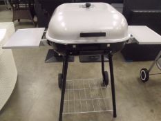 new and fully assembled charcoal barbecue
