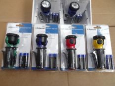 50 x Polaroid 360 Degrees Swivel Head Torch. Super Bright Krypton Bulb, Handy Clip, 2AA Polaroid