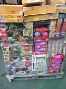 1 x Large Pallet(3) to contain a very large qty of brand new toys. To include: monsters uni magic