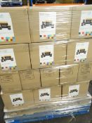 1 x Large Pallet to contain 52 x 5 Piece Green Kitchen Storage Sets with Bamboo Lids. Brand new