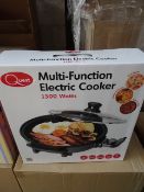 1 x Quest Multi Function Electric Cooker. 1500W. Cook Pizzas, Paellas, Stir frys, stews, chillis,