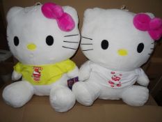 1 x Pallet to contain 36 x Extra Large Hello Kitty 'Mega Plush' Teddy Bears. Very high quality.