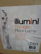 1 x Illumini Perugia Floor Lamp. Modern Trendy Design. 160cm Tall. Beautiful piece. RRP £119.99!