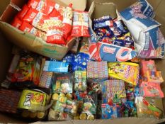 1 x Pallet to contain a very large qty of confectionary to include: foxs mints, popcorn, toxic waste