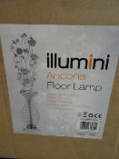 1 x Illumini Ancona Floor Lamp. 150cm High. Vase design. Fantasic piece! Brand new and boxed! RRP £
