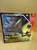 1 x Global Gizmos Sky Hero Radio Control Digital 2 Channel Proportional. Turbo Fan Jet Engines to