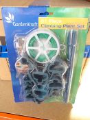 10 x Garden Kraft 61 Piece Plant Climbing sets. RRP £12 each, total RRP £120! Brand new and