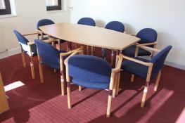 Meeting Table 1800Wx1000Dx720H some signs of use