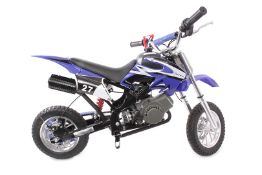 1 x Pocket Rocket Scrambler 49cc Mini Dirt Devil Motor Bike (Blue). Brand new and Boxed!