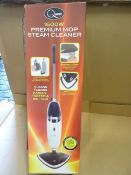 1 x Quest 1500 Watt Premium mop steam cleaner. Cleans floors easier, faster and better! Easy