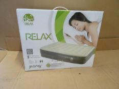 1 x Jilong High Raised Air Bed with Built in Pump. Approx Retail value £70. High quality. Brand