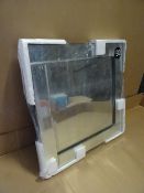1 x Square Bevelled Edge Mirror. Price Marked at £30! Brand new and packaged!