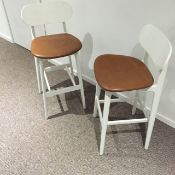 2 x Modus PLC Bar Stools - RRP £400+ Each - No reserve