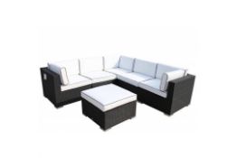 BRAND NEW & BOXED Florida 6 piece corner set   The Florida Outdoor Rattan Corner Sofa Set.