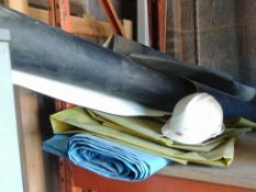 quantity of assorted sheeting lining as pictured