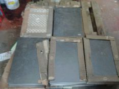 6 packs of grey floor and wall tiles - new, 1.32m per pack