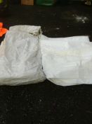 2 x large size tarpaulin / ground sheets