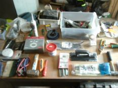large quanity of workshop / workmans bits all items as pictured