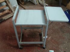 side table with drop leaf