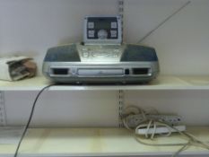 cd radio player - and 2 electric extension sockets