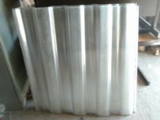 quantity of corrugated plastic sheeting