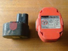 1 Makita battery, 1 other