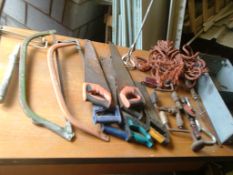 assorted tools as pictured