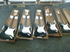 5pcs  - assorted customer returns Electronic Guitar - boxed in original packaging rrp £ 69.99 -